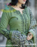 Khadi Kurti With Pant And Digital Printed Khadi Silk Dupatta-ISKWSU2706PPC/D1433