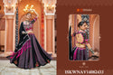 Embroidered Viscose Rayon Lehenga With Blouse And Dupatta-ISKWNAV14082433