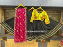 Cotton Silk Lehenga With Gamthi Blouse And Dupatta-ISKWNAV020712532