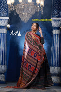 Cotton Lehenga With Jacquard Stripe Blouse And Chinon Dupatta-ISKWNAV26044030