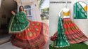 Digital Printed Butter Silk Lehenga With Blouse And Dupatta-ISKWNAV0706K-1050