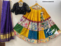 Gaji Silk Lehenga With Blouse And Dupatta-ISKWNAV20064594